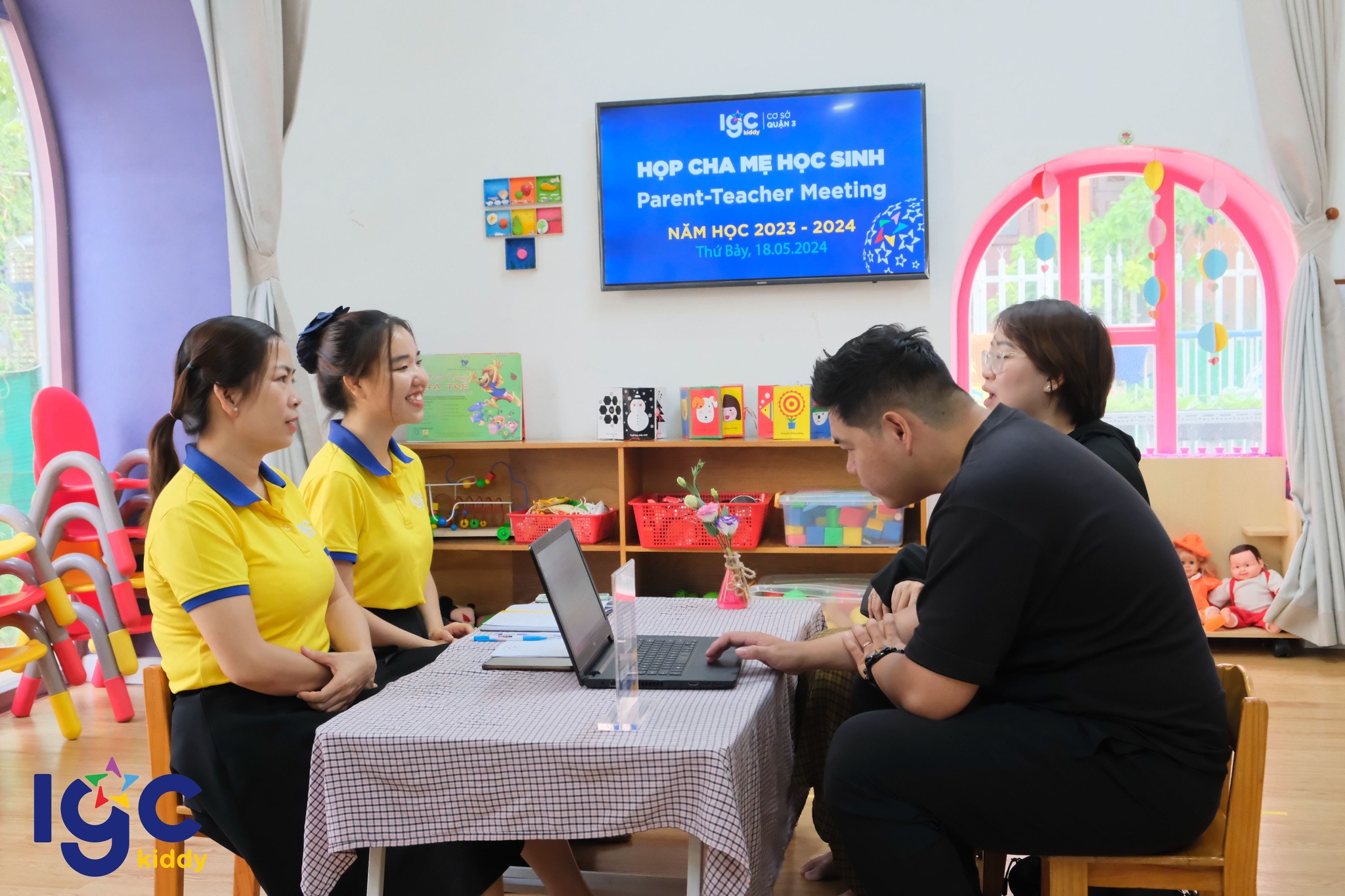 [IGC KIDDY CƠ SỞ QUẬN 3] HỌP PHỤ HUYNH HỌC SINH HỌC KỲ II NĂM HỌC 2023 - 2024