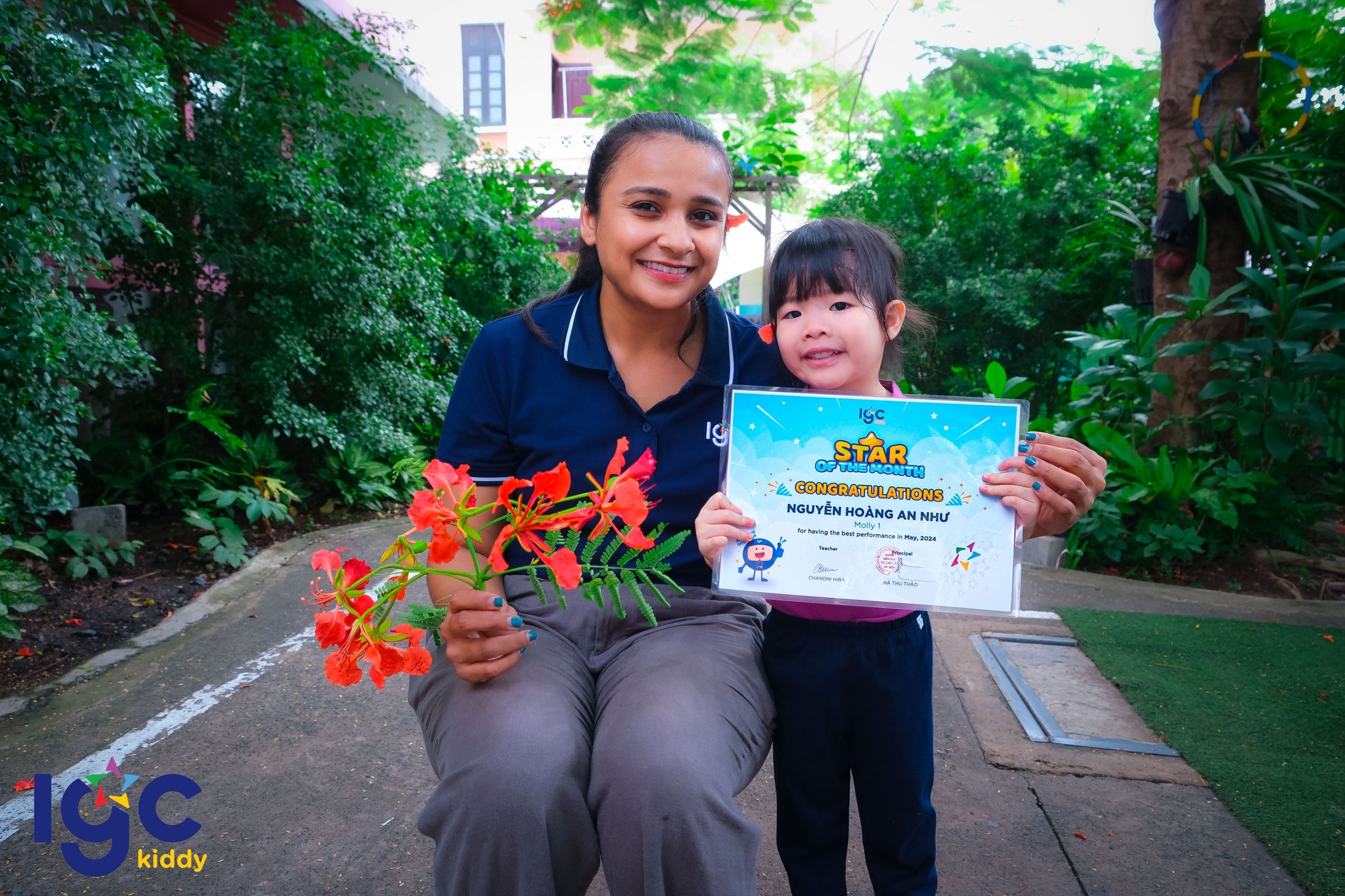 [IGC KIDDY CƠ SỞ QUẬN 3] STAR OF THE MONTH – NGÔI SAO CỦA THÁNG 5