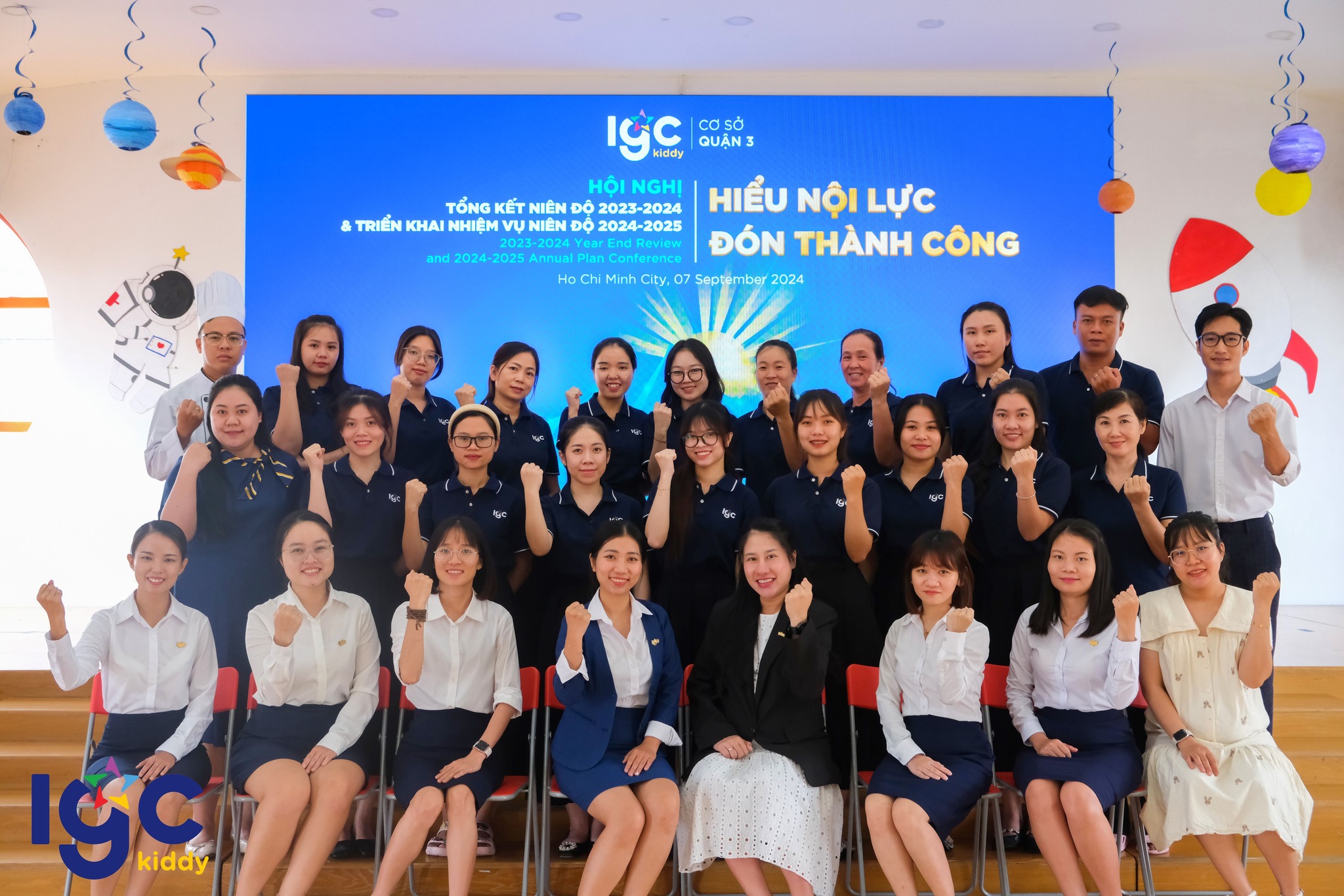 [IGC KIDDY CƠ SỞ QUẬN 3] TỔNG KẾT NIÊN ĐỘ 2023 – 2024 VÀ ĐỊNH HƯỚNG MỤC TIÊU NIÊN ĐỘ 2024 - 2025