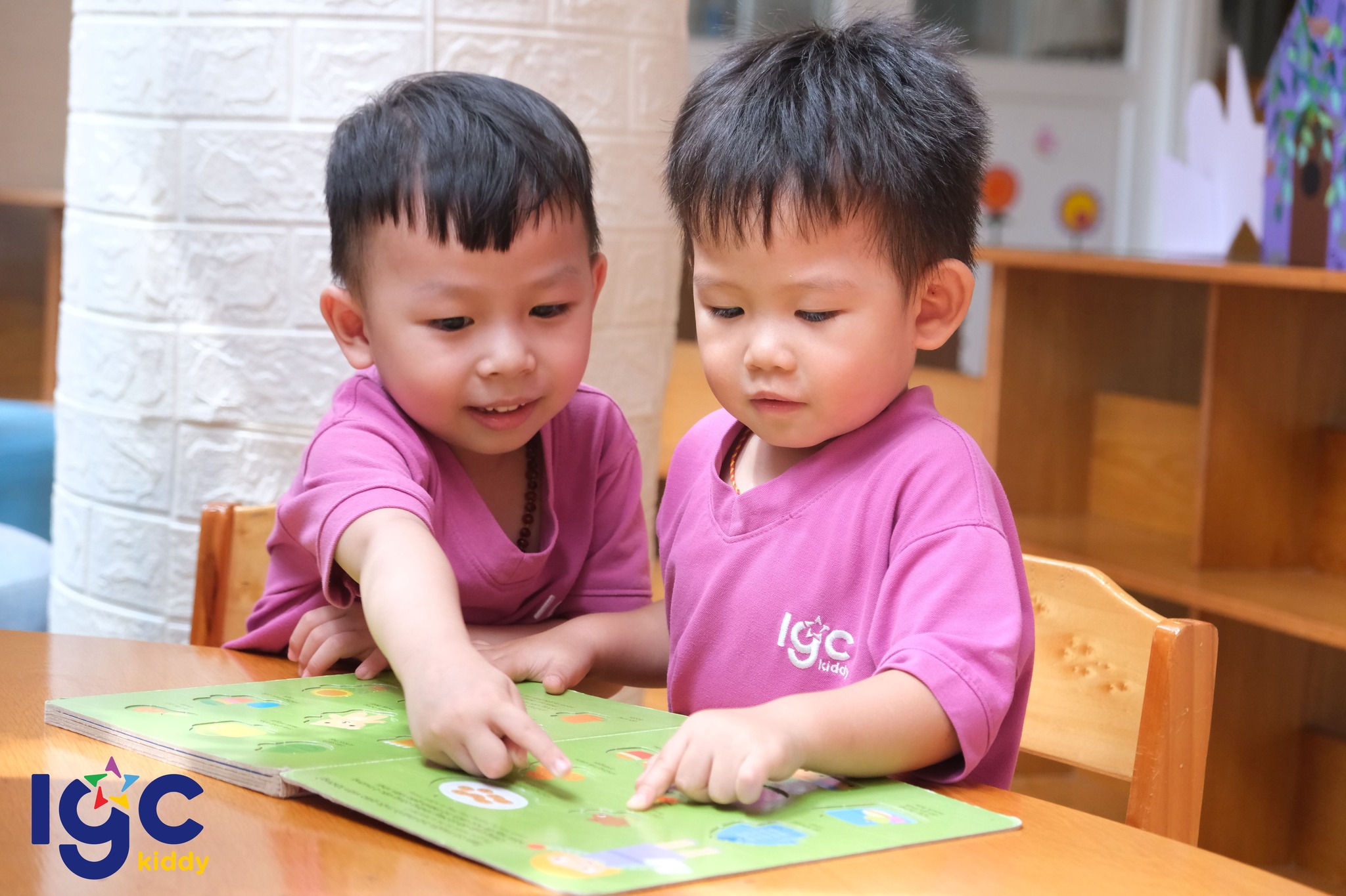 HÌNH THÀNH CHO CON TÌNH YÊU SÁCH TỪ NHỮNG NĂM THÁNG ĐẦU ĐỜI TẠI IGC KIDDY QUẬN 3