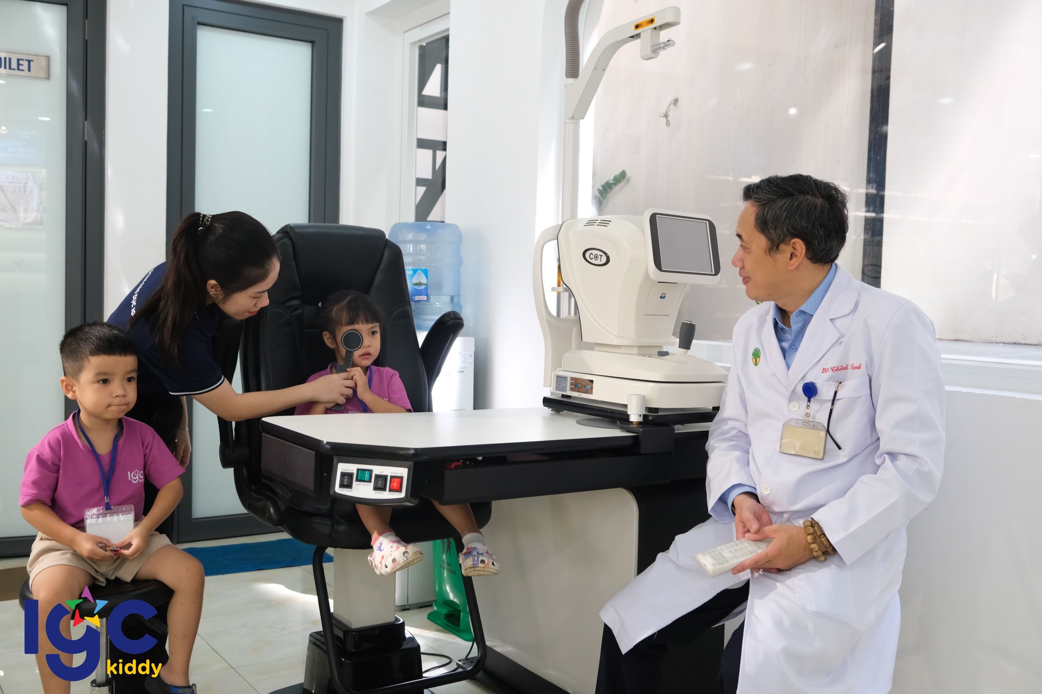 [IGC KIDDY CƠ SỞ QUẬN 3] DÃ NGOẠI PHÒNG KHÁM MẮT