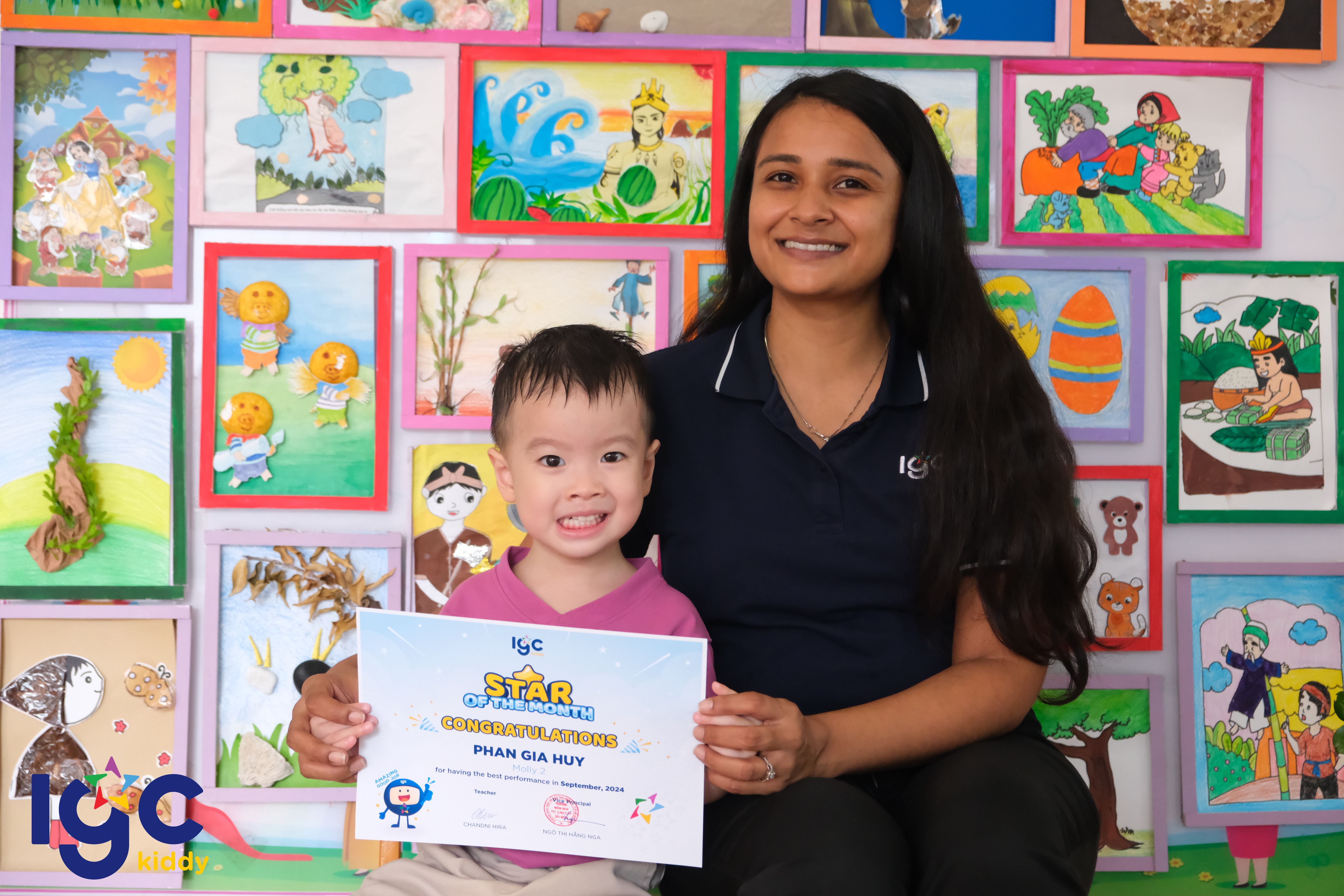 STAR OF THE MONTH – NGÔI SAO CỦA THÁNG 9