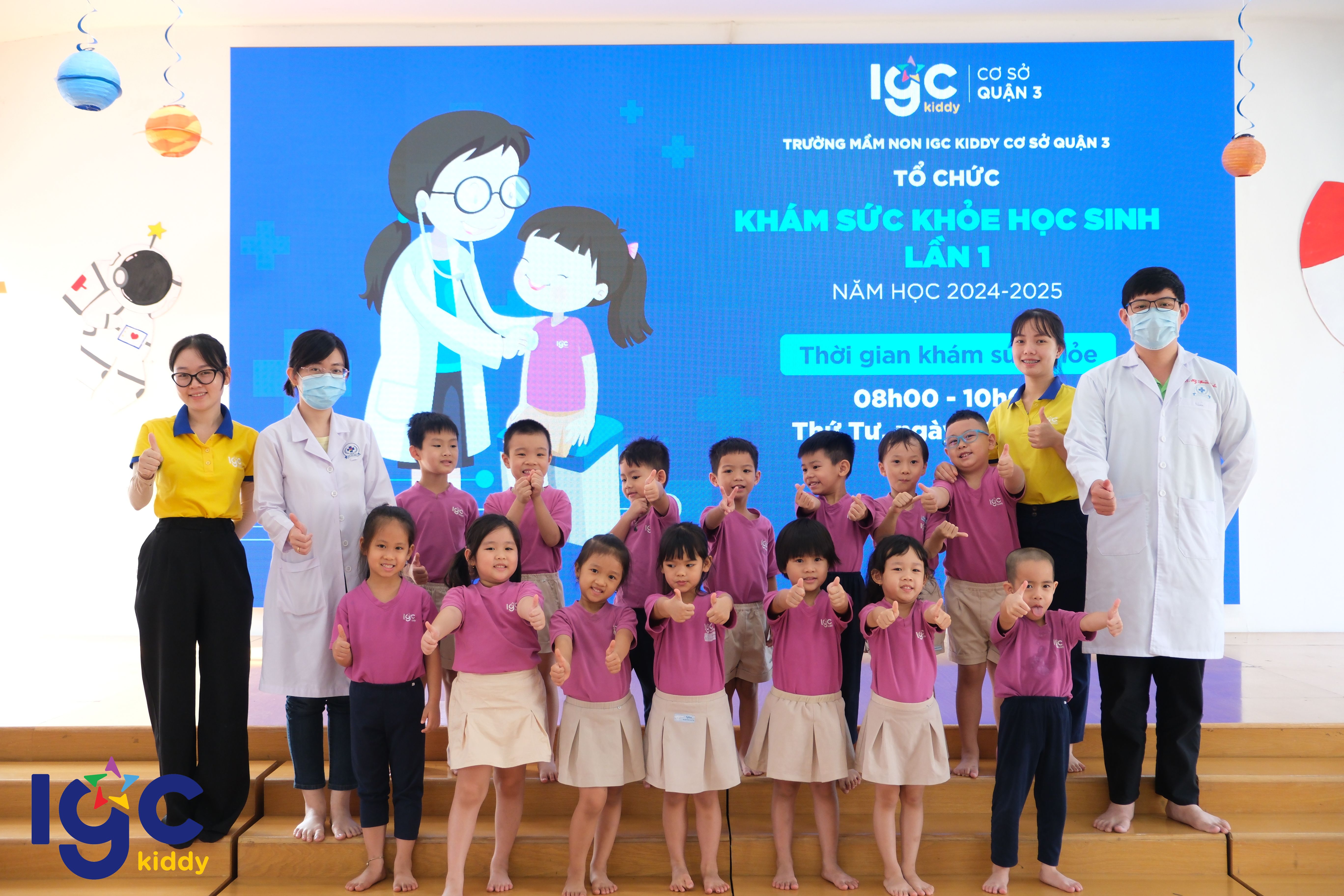 KHÁM SỨC KHỎE HỌC SINH LẦN 1 NĂM HỌC 2024 - 2025