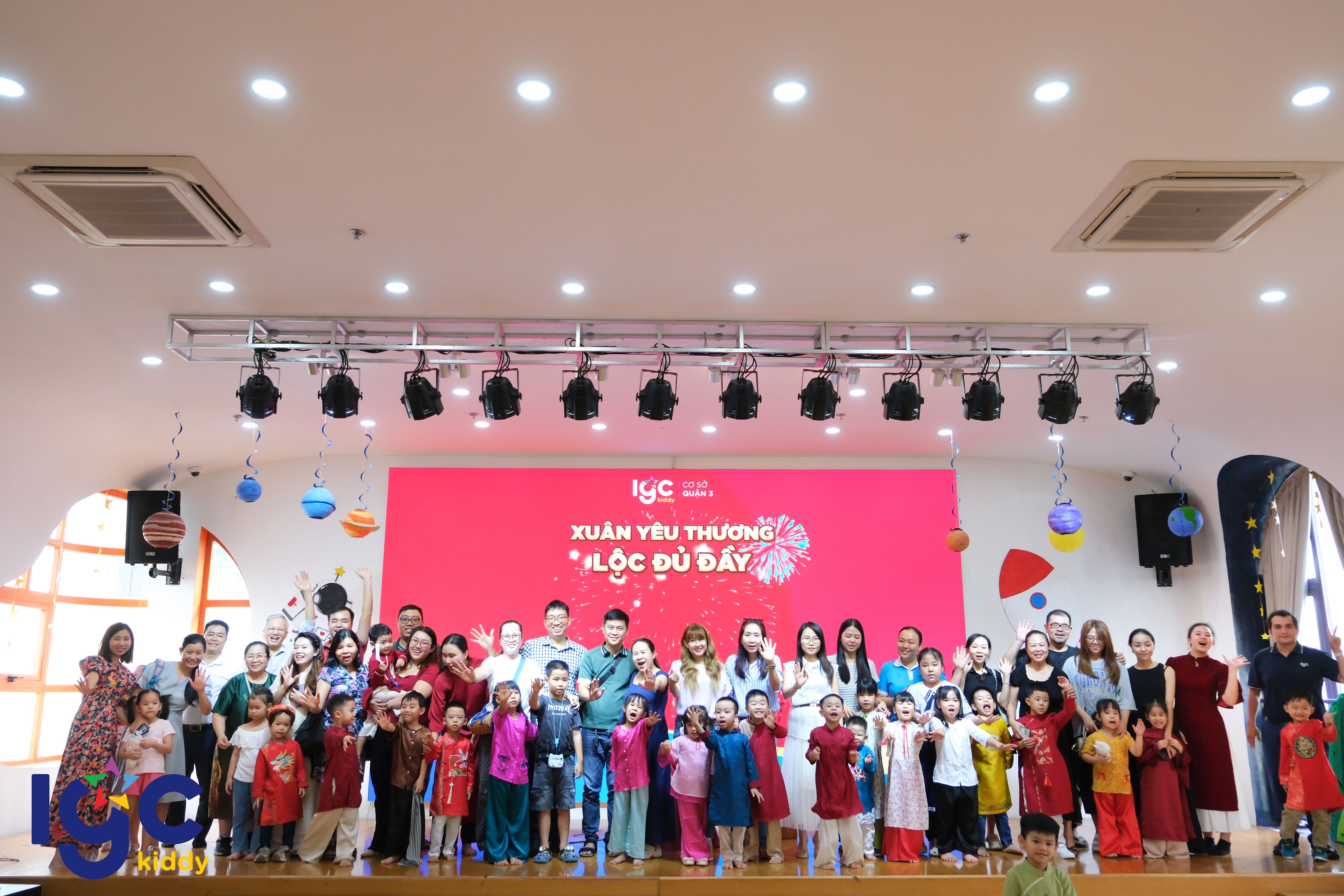 LỄ HỘI "XUÂN YÊU THƯƠNG LỘC ĐỦ ĐẦY" TẠI IGC KIDDY QUẬN 3