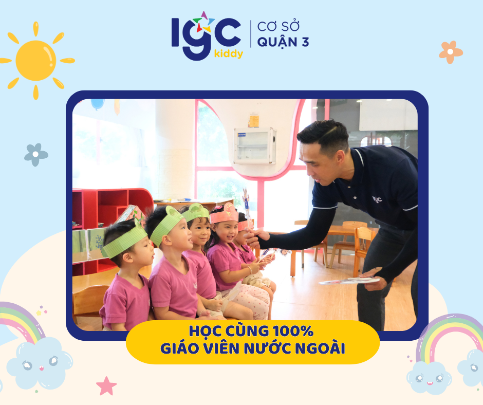 GIỜ HỌC TIẾNG ANH ĐẦY HỨNG KHỞI CHO BÉ MOLLY TẠI IGC KIDDY CƠ SỞ QUẬN 3