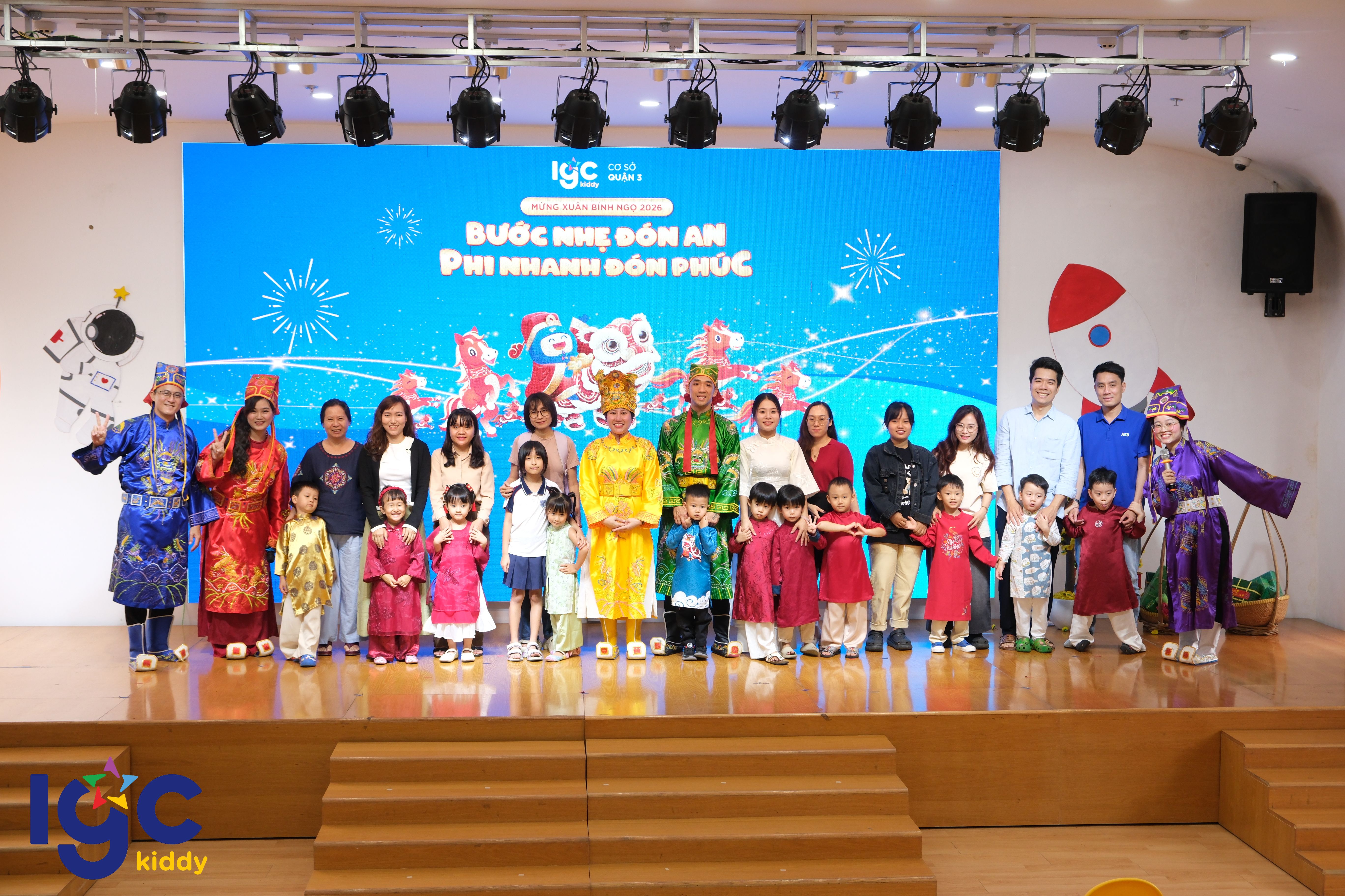HỘI XUÂN 2026 – MÙA XUÂN YÊU THƯƠNG TẠI IGC KIDDY QUẬN 3