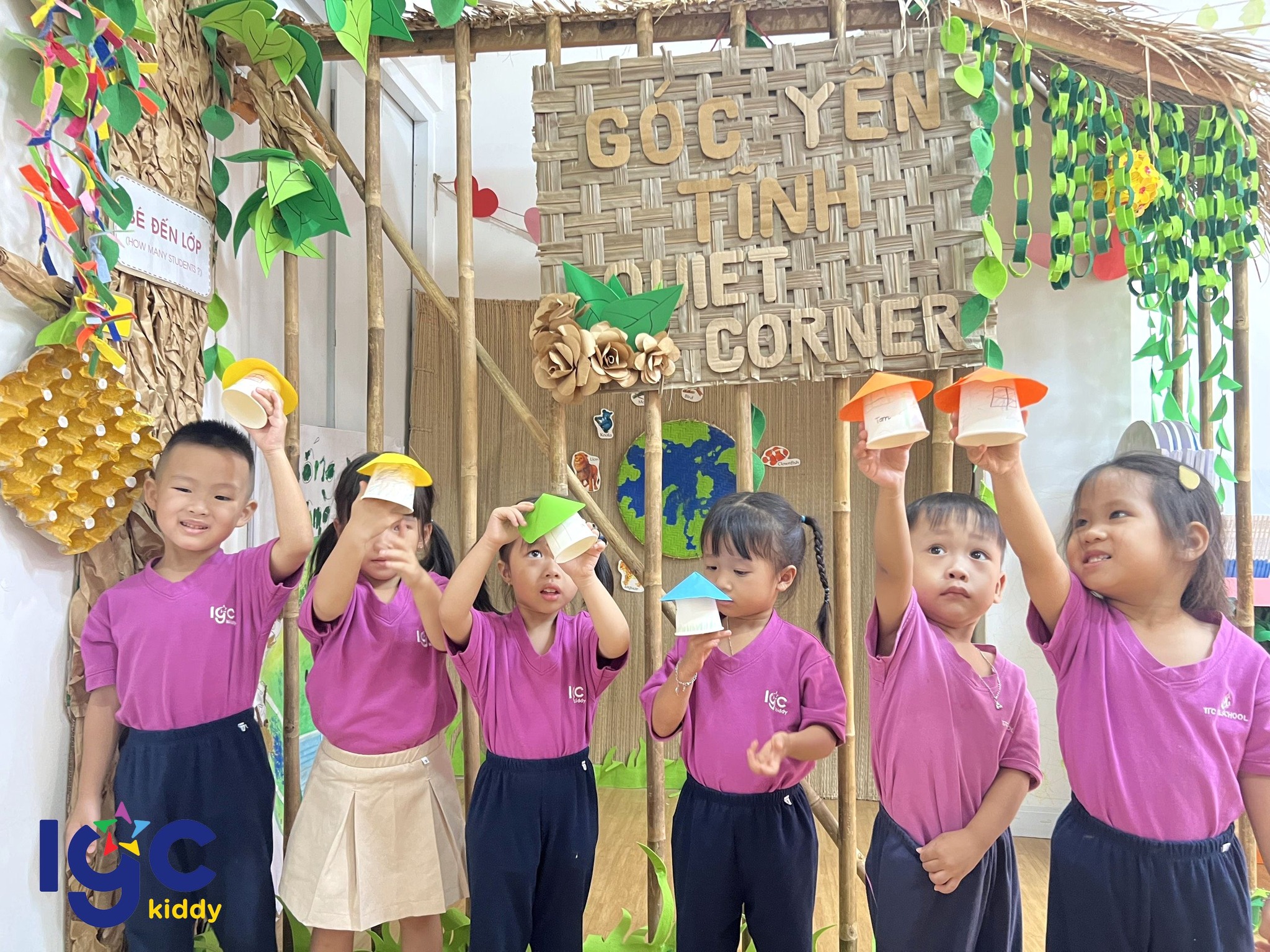 GIỜ HỌC THỦ CÔNG – NGÔI NHÀ TÍ HON