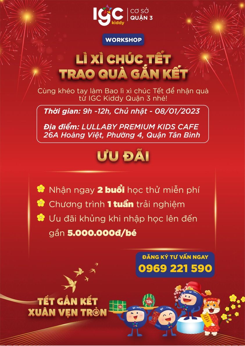LÌ XÌ CHÚC TẾT - NHẬN QUÀ GẮN KẾT