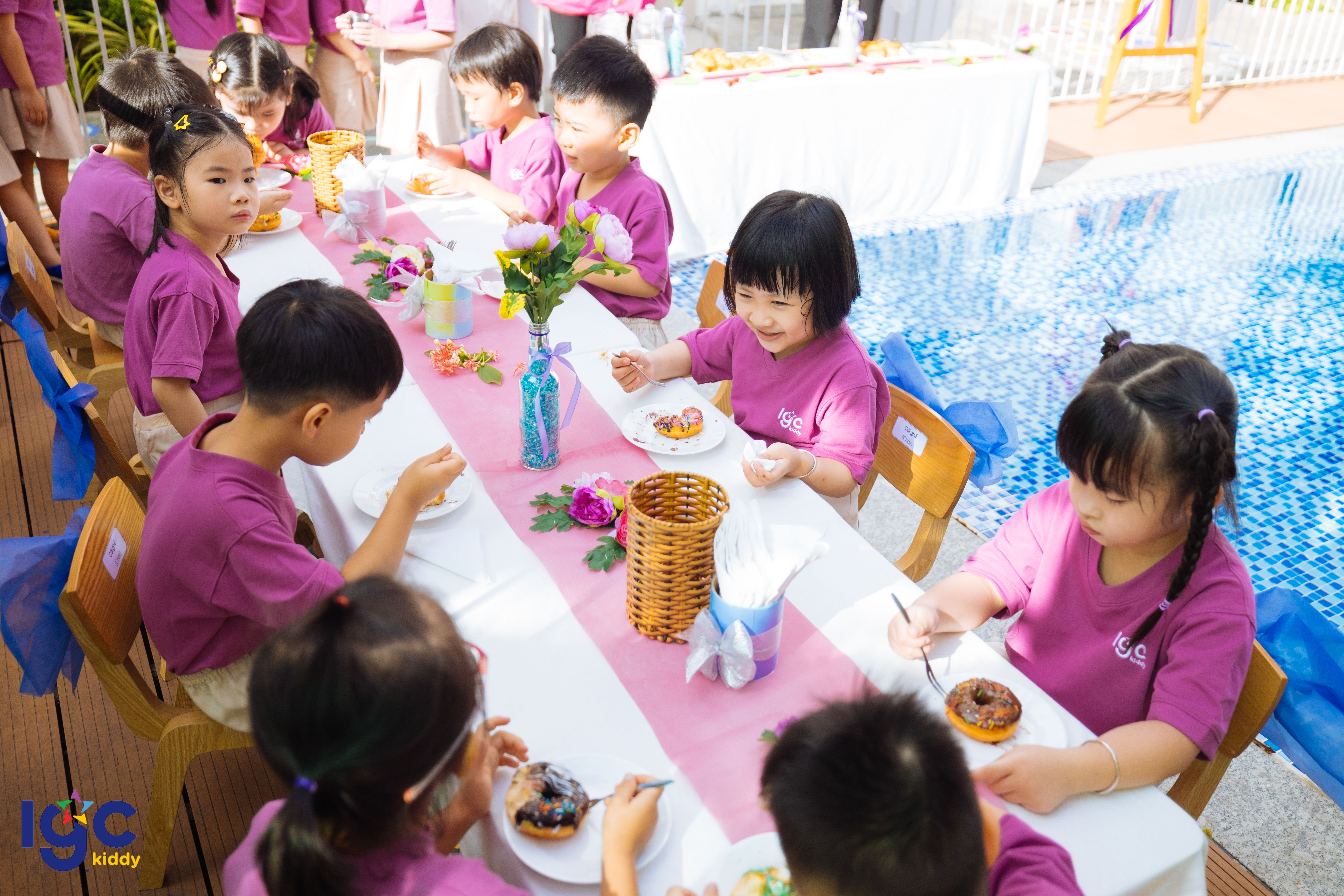 NHỮNG BỮA ĂN HẠNH PHÚC  TẠI IGC KIDDY CƠ SỞ QUẬN 3