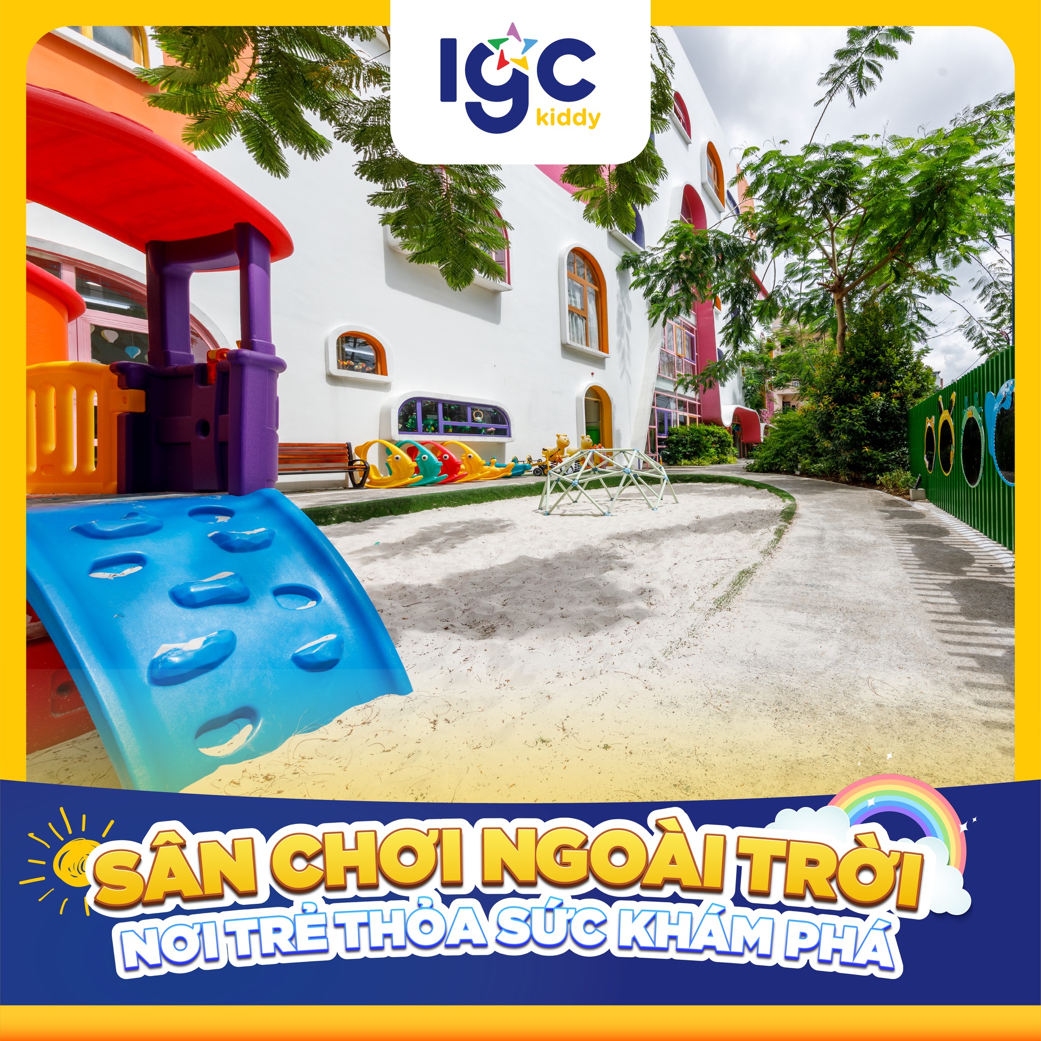 IGC KIDDY CƠ SỞ QUẬN 3 TUYỂN SINH CHƯƠNG TRÌNH CHẤT LƯỢNG CAO