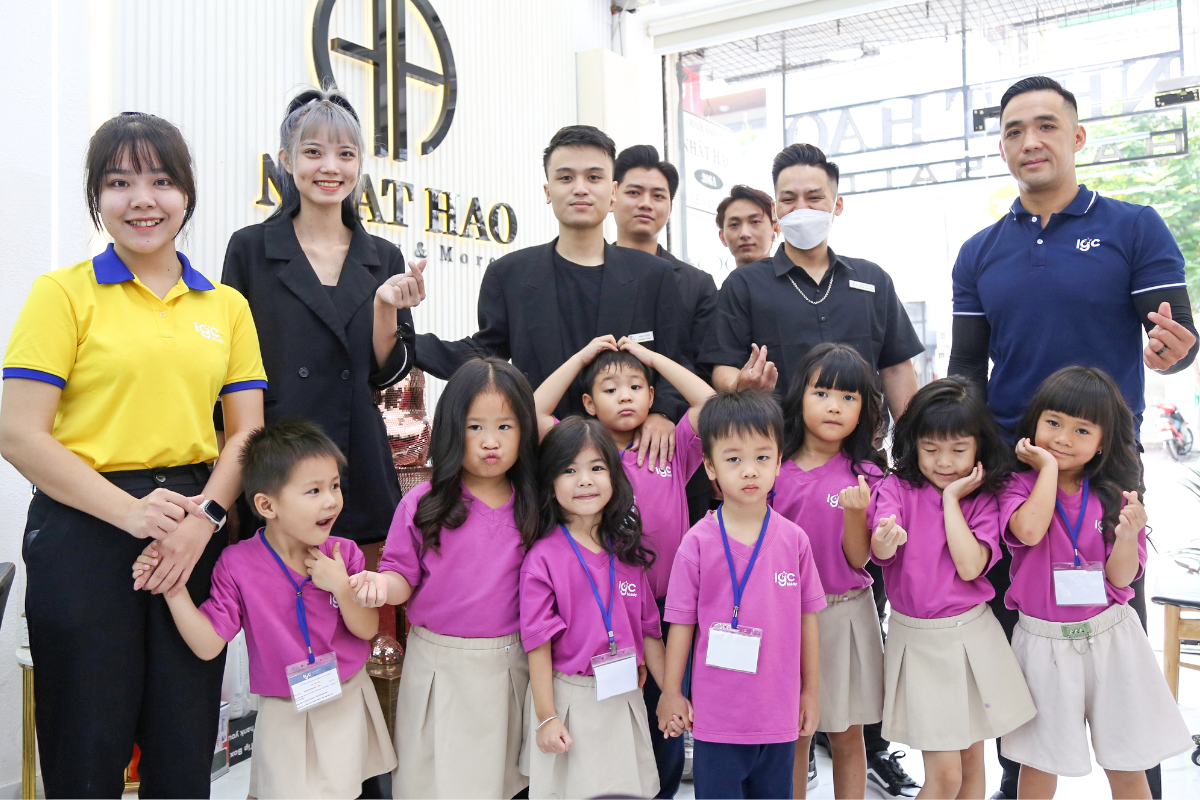 [IGC KIDDY CƠ SỞ QUẬN 3] DỰ ÁN "CƠ THỂ DIỆU KỲ": TRẢI NGHIỆM HẤP DẪN CHĂM SÓC TÓC TẠI SALON