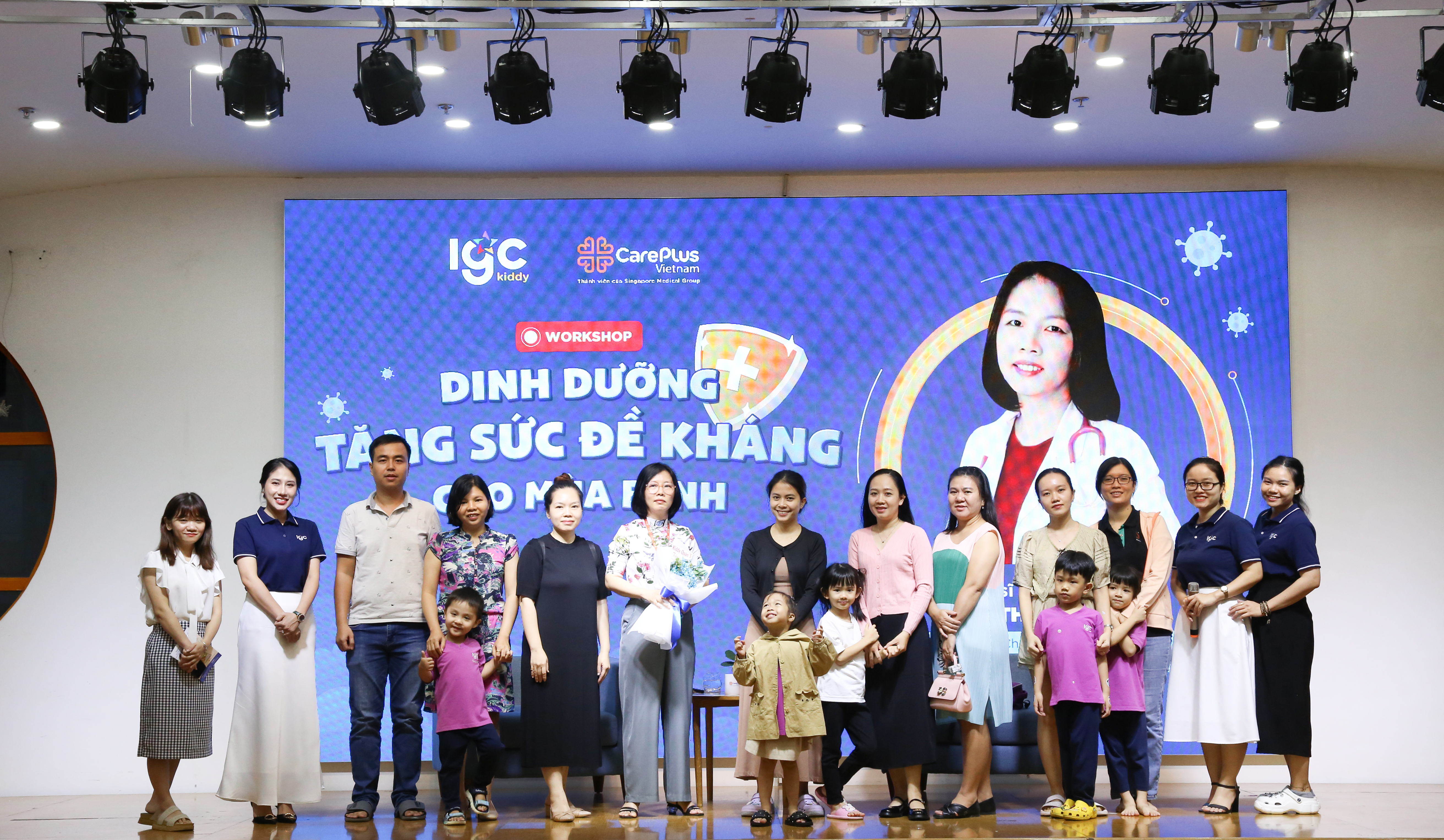 WORKSHOP "DINH DƯỠNG TĂNG SỨC ĐỀ KHÁNG CHO MÙA BỆNH"