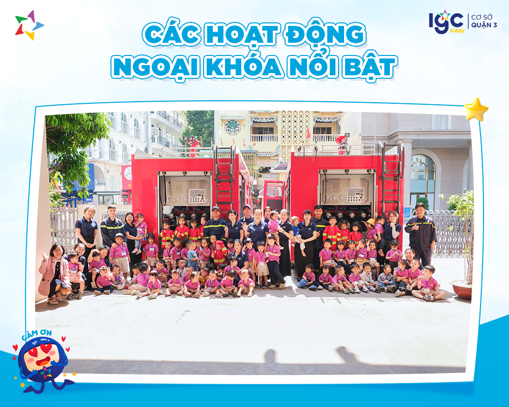 Các hoạt động ngoại khoá nổi bật