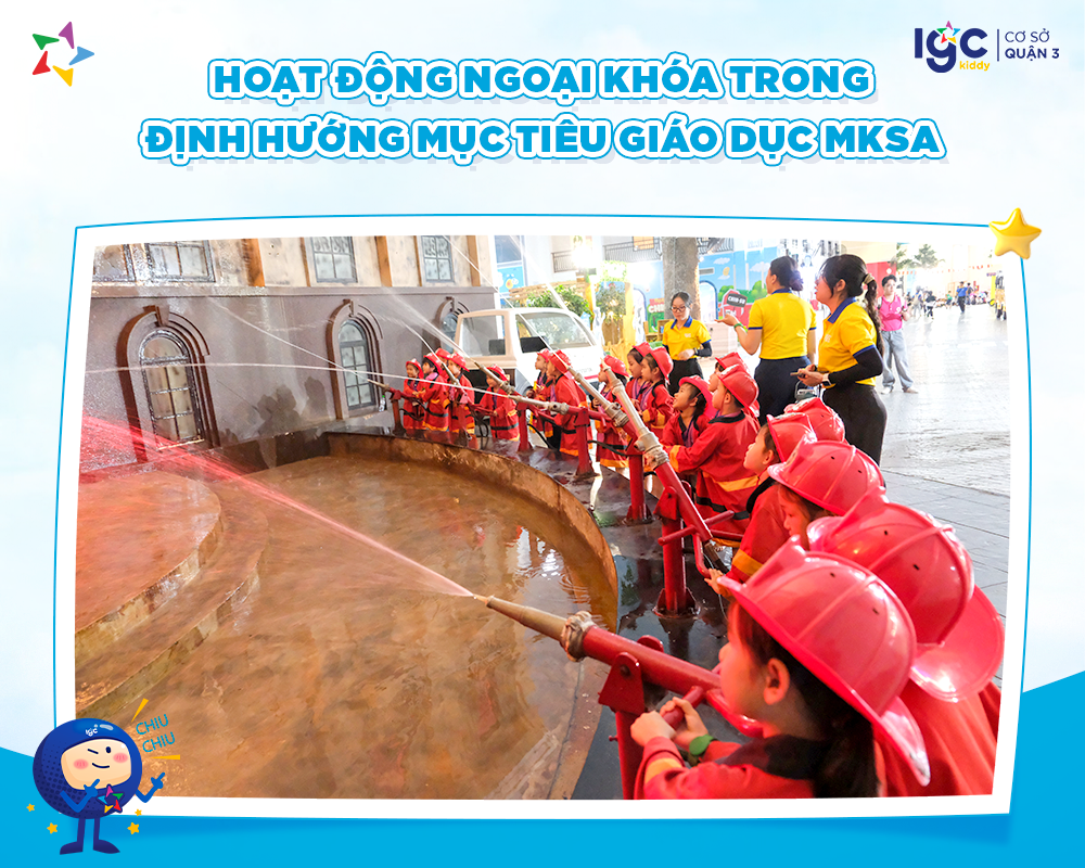Hoạt động ngoại khóa trong định hướng mục tiêu giáo dục MKSA