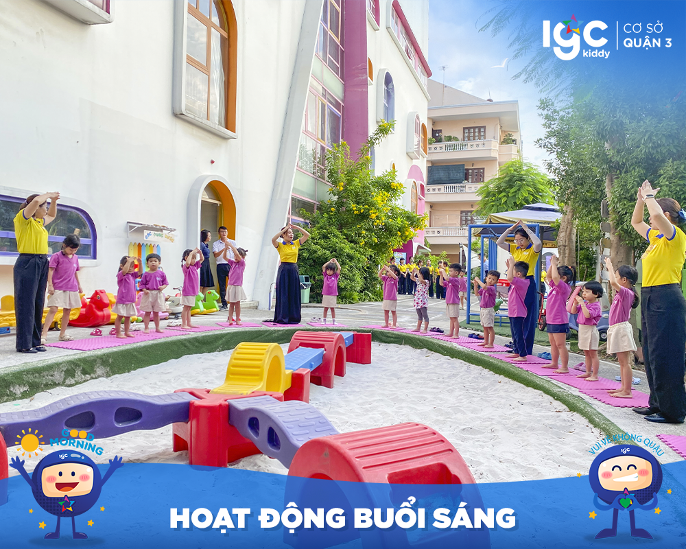 Hoạt động buổi sáng: Đánh thức năng lượng và trí tuệ
