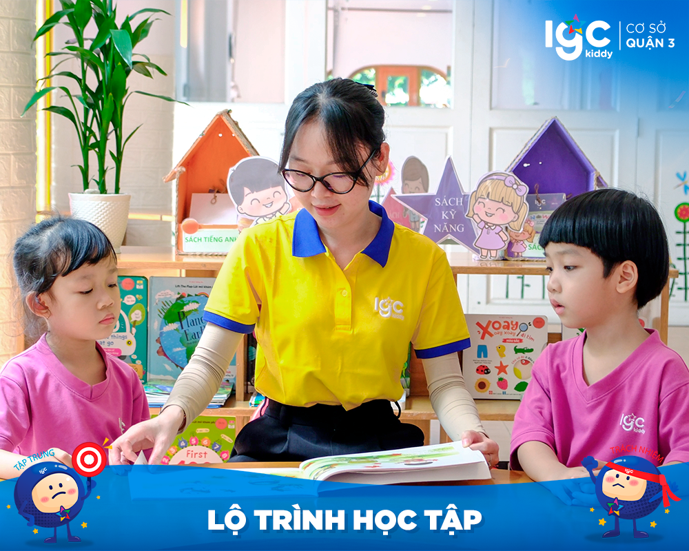 Lộ trình học tập tại Trường Mầm non IGC Quận 3