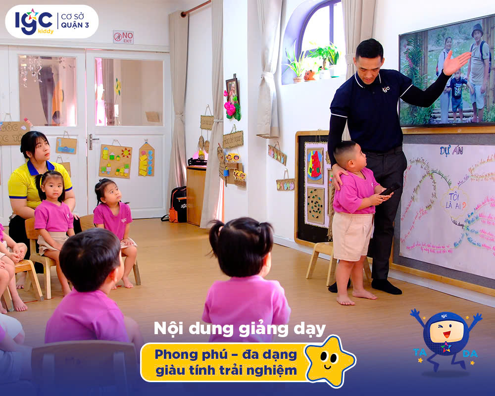 Nội dung giảng dạy phong phú